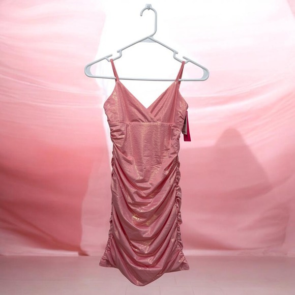 sachin and babi light blue dress Sheath-Column Mini Stretch Crepe Pink Homecoming Dresses COCOMELODY CS0975, Pale Pink